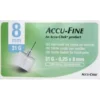 ACCUFINE Ago Ins.31g*8mm 100pz