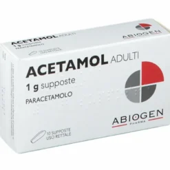 ACETAMOL*10 Supp.Adulti 1g