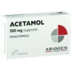 ACETAMOL*10 Supp.Bamb.500mg