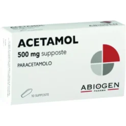 ACETAMOL*10 Supp.Bamb.500mg