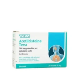 ACETILCIST.30 Buste 200mg TEVA