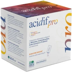 Acidif Pro - Integratore per l'equilibrio della flora batterica intestinale - 30 buste