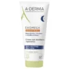 A-Derma Exomega Control Crema Notte - Crema ristrutturante per pelle secca a tendenza atopica - 200 ml