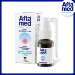 Aftamed Spray Orale Lenitivo Calmante Anti-Irritazioni - Per il trattamento delle afte - 20 ml
