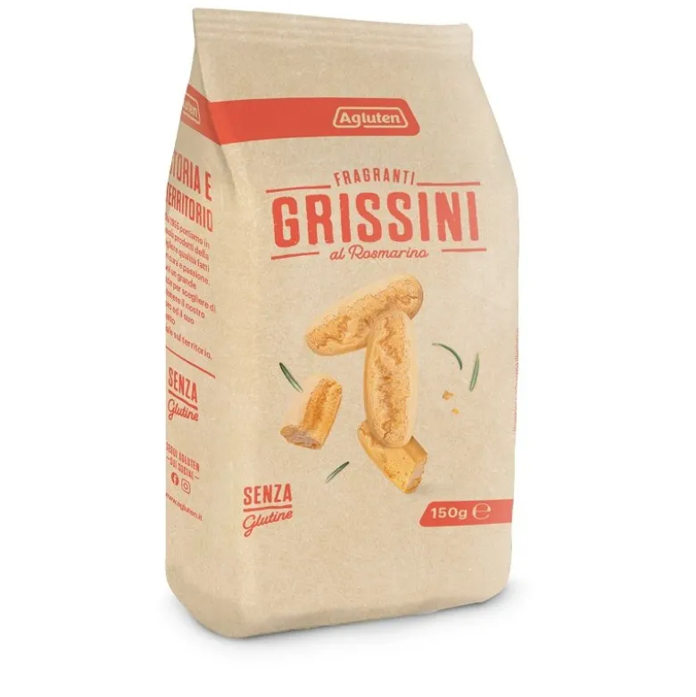 AGLUTEN Grissini Rosmarino150g