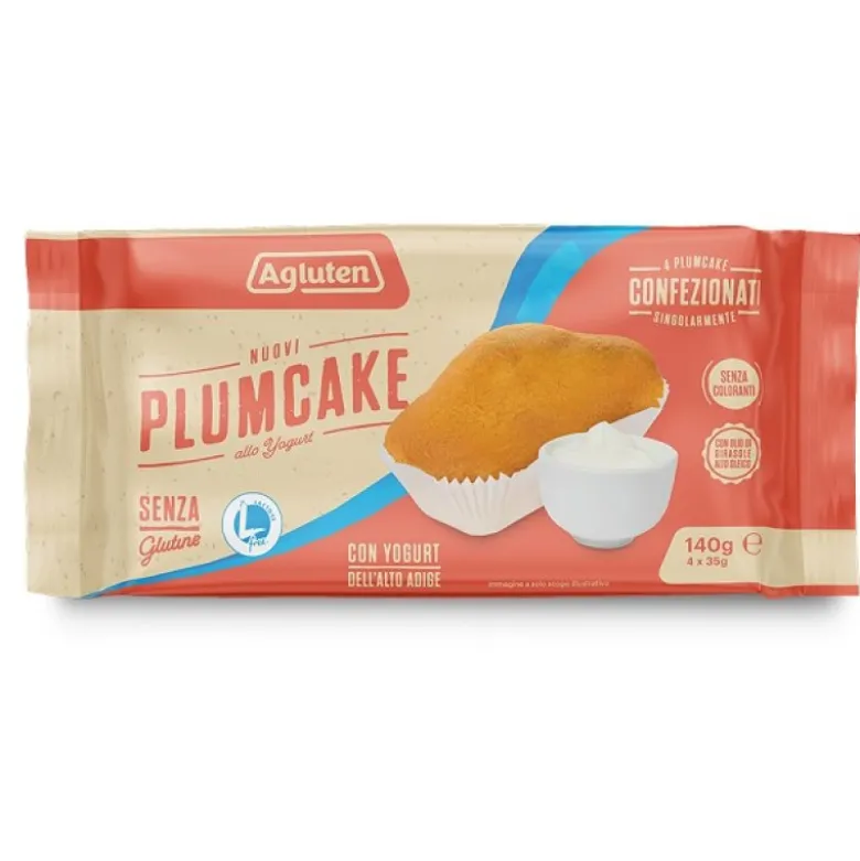 AGLUTEN PlumCake Yogurt*4x35g