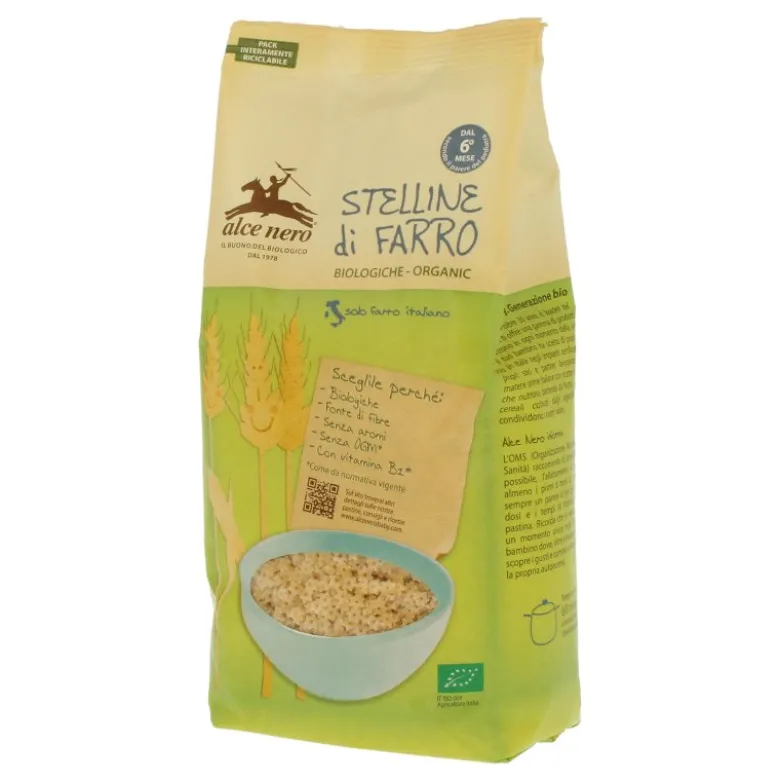 ALCE Stelline Farro Bio 500g