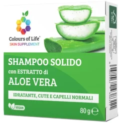 ALOE Sh.Solido 80gr COLOURS