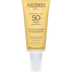Angstrom Fluido Solare Viso Opacizzante SPF50+ - Protezione solare molto alta per pelle grassa - 40 ml