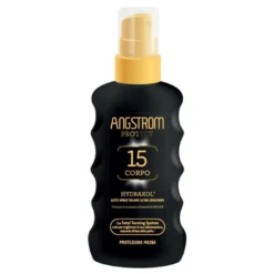 Angstrom Protect Latte Solare Spray Ultra Idratante SPF15 - Protezione solare bassa per il corpo - 175 ml