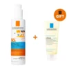 Anthelios Dermo-Pediatrics Spray Invisibile SPF50+ + Lipikar Ap + Olio Lavante - Protezione solare molto alta + olio detergente anti arrossamento