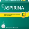 Aspirina C - Trattamento sintomatico di mal di testa, febbre e dolori da lievi a moderati - 40 compresse effervescenti 400 + 240mg