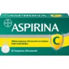 Aspirina C - Trattamento sintomatico di mal di testa, febbre e dolori da lievi a moderati - 10 compresse effervescenti 400 + 240mg