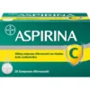 Aspirina C - Trattamento sintomatico di mal di testa, febbre e dolori da lievi a moderati - 20 compresse effervescenti 400 + 240mg
