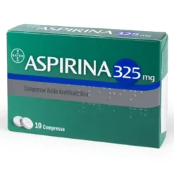 Aspirina 325 mg - Trattamento di mal di testa e dolori da lievi a moderati - 10 compresse