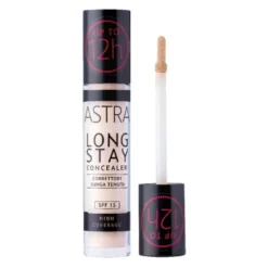 Astra Long Stay Concealer SPF15 Correttore 01C - Correttore antimperfezioni a lunga tenuta - Colore ivory