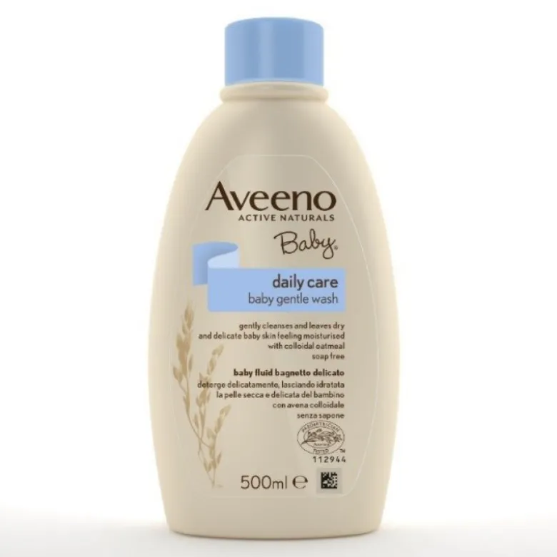Aveeno Baby Fluid Detergente Corpo 500 ml