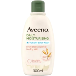 Aveeno Bagno Doccia allo yogurt - Bagnodoccia per pelle secca - 300 ml
