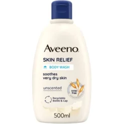 Aveeno Skin Relief Bagno Doccia - Detergente corpo per pelle secca - 500 ml
