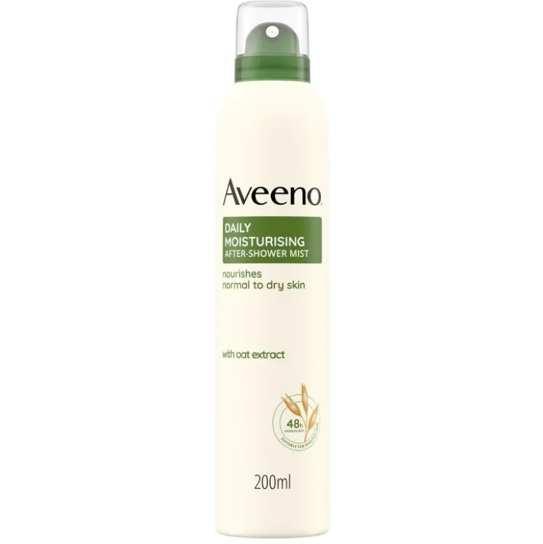 Aveeno Spray Dopo Doccia - Effetto idratante per pelle secca - 200 ml