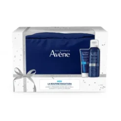 Avene Cofanetto di Natale Men - Schiuma da barba + Balsamo dopobarba + Pochette