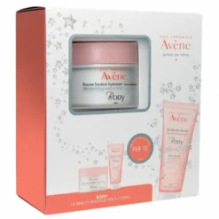 Avene Cofanetto Natale Body - Balsamo corpo fondente idratante 250 ml + Gel doccia delicato 100 ml