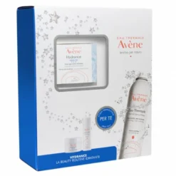 Avene Cofanetto Natale Hydrance - Aqua gel crema idratante 50 ml + Eau Thermale lenitiva 50 ml