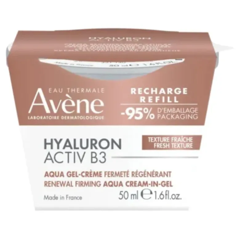 Avene Hyaluron Active B3 Aqua Gel-Crema Ricarica - Refill crema viso rigenerante - 50 ml