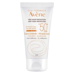 Avene Solare Crema Viso Senza Profumo SPF 50+ Protezione Solare Molto Alta 50 ml