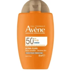 Avene Solare Ultra Fluid Perfezionatore SPF50 - Protezione solare colorata molto alta per il viso - 50 ml