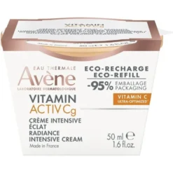 Avene Vitamin Activ Cg Crema Viso Ricarica - Refill crema intensiva illuminante e uniformante - 50 ml