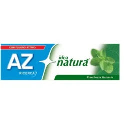 AZ Idea Natura Dentifricio Freschezza Naturale - Dentifricio adatto per alito fresco e gengive sane - 75 ml