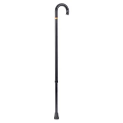 BASTONE Legno Man.Curvo SAFETY