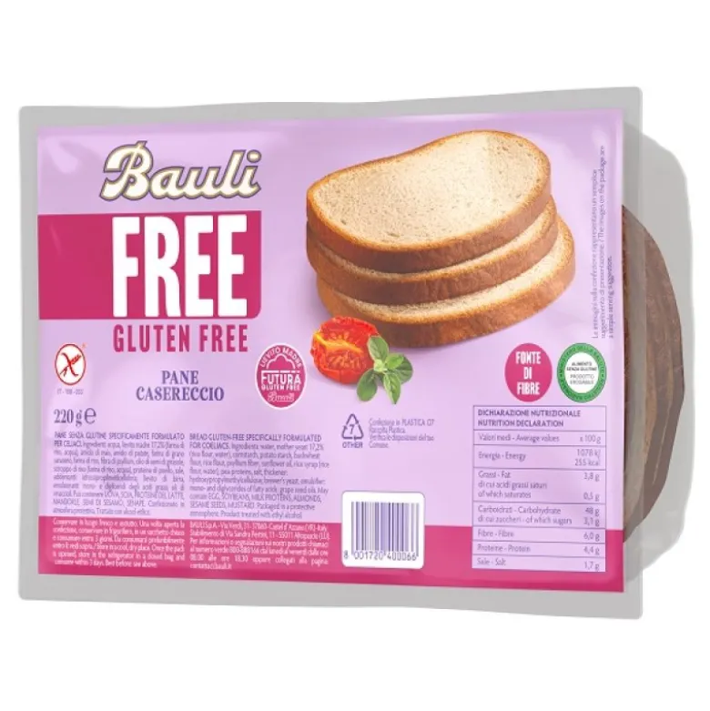 BAULI FREE Pane Casereccio220g