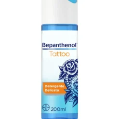 Bepanthenol Tattoo Detergente - Detergente delicato per pelle tatuata - 200 ml