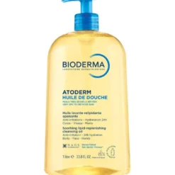 Bioderma Atoderm Huile de Douche - Detergente nutriente per pelle secca e atopica - 1 litro