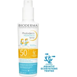 Bioderma Photoderm Pediatrics Spray SPF50+ - Protezione solare viso e corpo per bambini - 200 ml