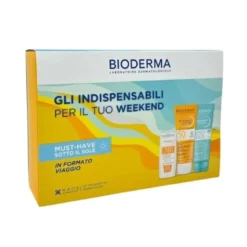 Bioderma Travel Kit Love The Sun 2025 - Stick labbra SPF50+ + Latte solare SPF50+ + Gel-Crema doposole