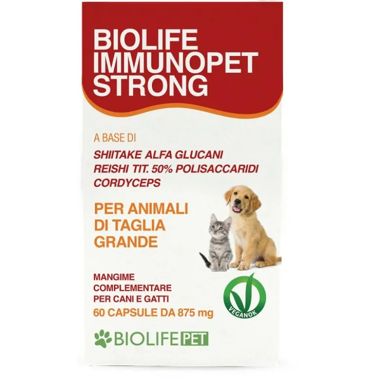 BIOLIFE IMMUNOPET STRONG 60Cps
