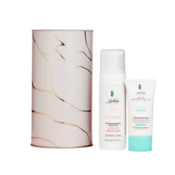 BioNike Cofanetto di Natale 2025 Beauty Essentials - Mousse detergente + Crema idratante ricca