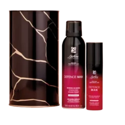 Bionike Cofanetto di Natale 2025 Defence Man - Schiuma da barba + Crema gel rivitalizzante