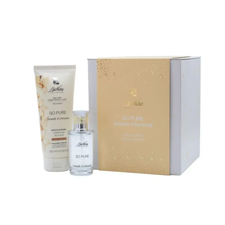 Bionike Cofanetto di Natale Incanto D'armonia - So Pure Eau de toilette 50 ml + Gel doccia 200 ml