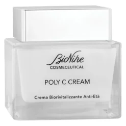 Bionike Cosmeceutical Poly C Cream - Crema biorivitalizzante antietà per prime rughe - 50 ml