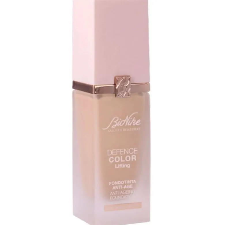 Bionike Defence Color Fondotinta Lifting SPF15 02 - Fondotinta fluido anti age a lunga tenuta - Colore cream - 30 ml