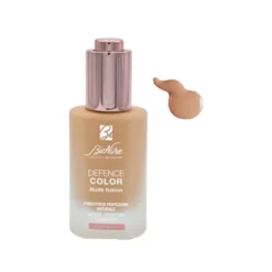 Bionike Defence Color Nude Fusion Fondotinta SPF15 601 - Fondotinta fluido perfezionante ed illuminante - Nuance amande - 30 ml