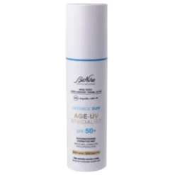 Bionike Defence Sun Age Uv Specialist SPF 50+ - Fotoprotezione correttiva mat per pelle sensibile normale e mista - 50 ml