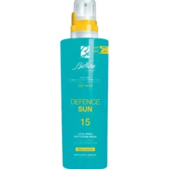 Bionike Defence Sun Latte Spray Solare SPF15 - Protezione solare media per il corpo - 200 ml