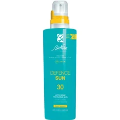 Bionike Defence Sun Latte Spray Solare SPF30 - Protezione solare alta adatta per il corpo - 200 ml