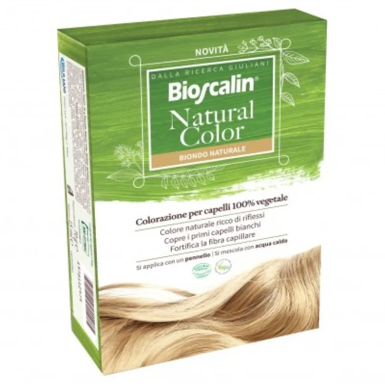 Bioscalin Natural Color Colorazione per Capelli Naturale Colore Biondo Naturale