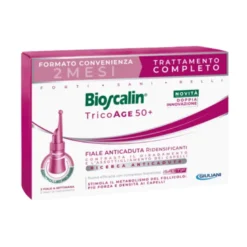 Bioscalin Tricoage 50+ Fiale Anticaduta Donna - Fiale anticaduta ridensificanti - 16 fiale
